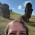 Selfie at the quarry on Rapa Nui / Easter Island